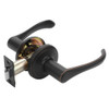 Dynasty Hardware VAI-82-12P Vail Lever Passage Set, Aged Oil Rubbed Bronze