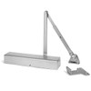 Dynasty Hardware 8500-HO-ALUM Door Closer with Hold Open Arm, Aluminum