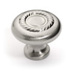 Dynasty Hardware K-5104-SN Rope Cabinet Knob, Satin Nickel