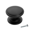 Dynasty Hardware K-80980-FB Cabinet Knob, Flat Black