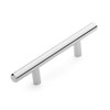 Dynasty Hardware P-1001-26 European Bar Style Cabinet Pull 5-3/4" Polished Chrome