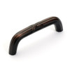 Dynasty Hardware P-82432-10B Ribbon and Reed Cabinet Hardware Pull, Oil Rubbed Bronze