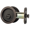 Dynasty Hardware Round Bed / Bath Privacy Pocket Door Latch Aged Oil Rubbed Bronze