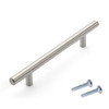 Dynasty Hardware P-1003-SN European 7-3/4" Bar Cabinet Pull Satin Nickel