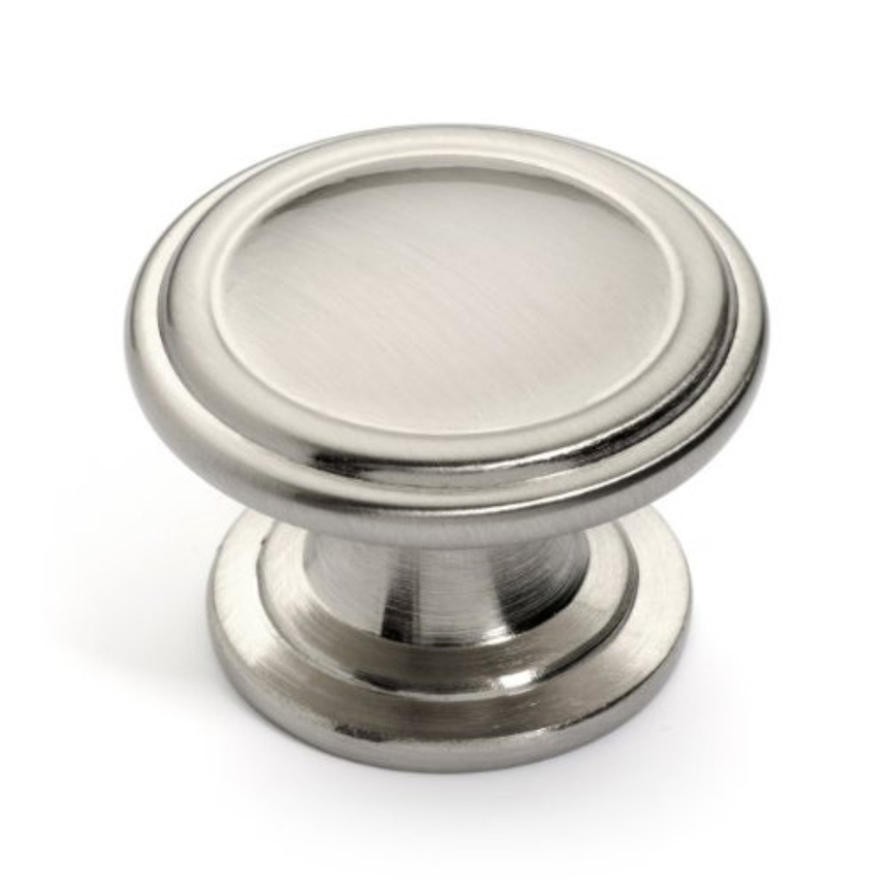 Dynasty Hardware K-8038-S-SN Two Ring Cabinet Knob, Satin Nickel