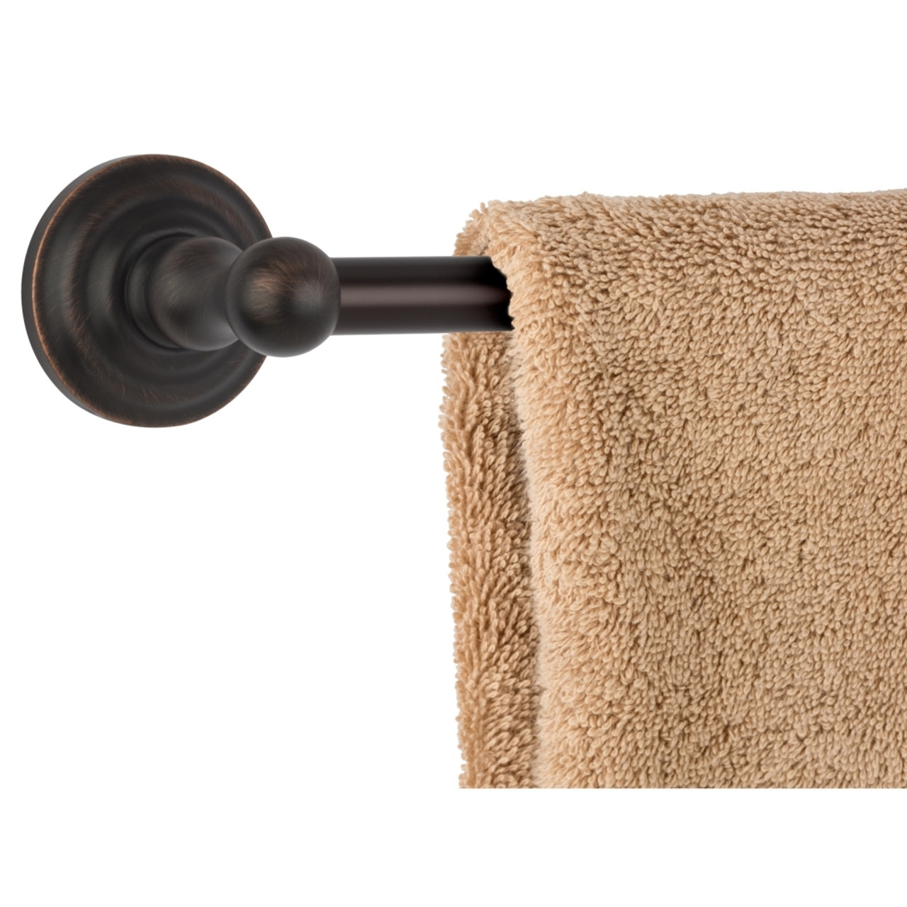 Heir 24 Towel Bar (Brushed Brass) in Bath Accessories, SKU 18-66-BB
