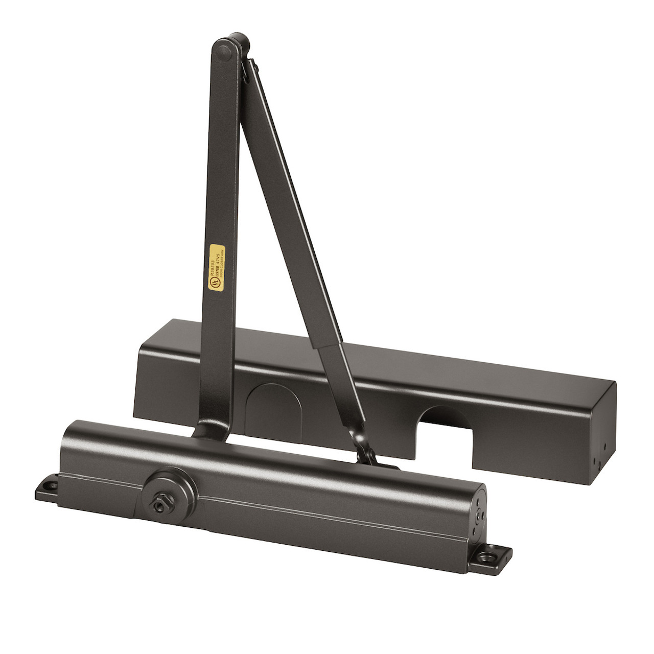 Dynasty Hardware DYN-8500-DURO Surface Mount Door Closer, Size 1-6, ADA Compliant, Duronotic Bronze