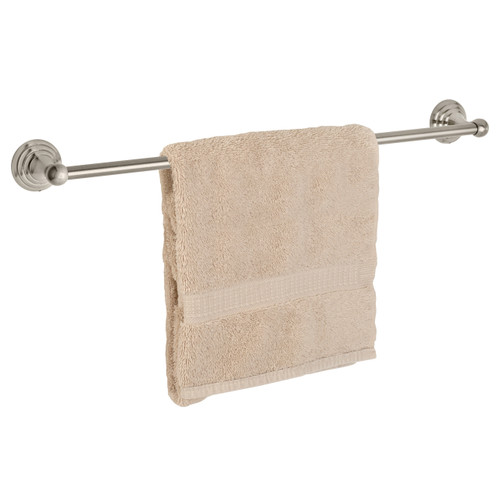 Dynasty Hardware 7524-SN Bel-Air 24" Single Towel Bar Satin Nickel Dynasty Hardware 7524-SN Bel-Air 24" Single Towel Bar Satin Nickel
