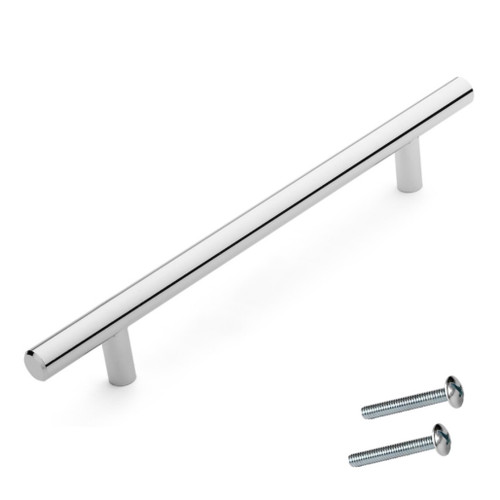 Dynasty Hardware P-1004-26 European 8-3/4" Bar Cabinet Pulls Polished Chrome