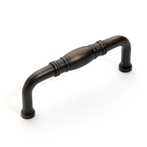 Dynasty Hardware P-80290-10B Barrel Cabinet Hardware Pull, Oil Rubbed Bronze