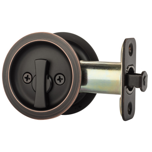 Dynasty Hardware Round Hall / Closet Passage Pocket Door Latch