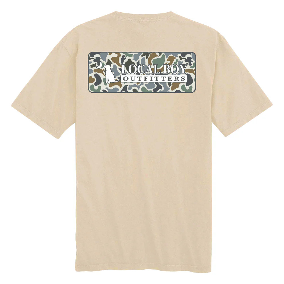 Localflage Bluff Plate T-Shirt | Camo Graphic Tee by Local Boy