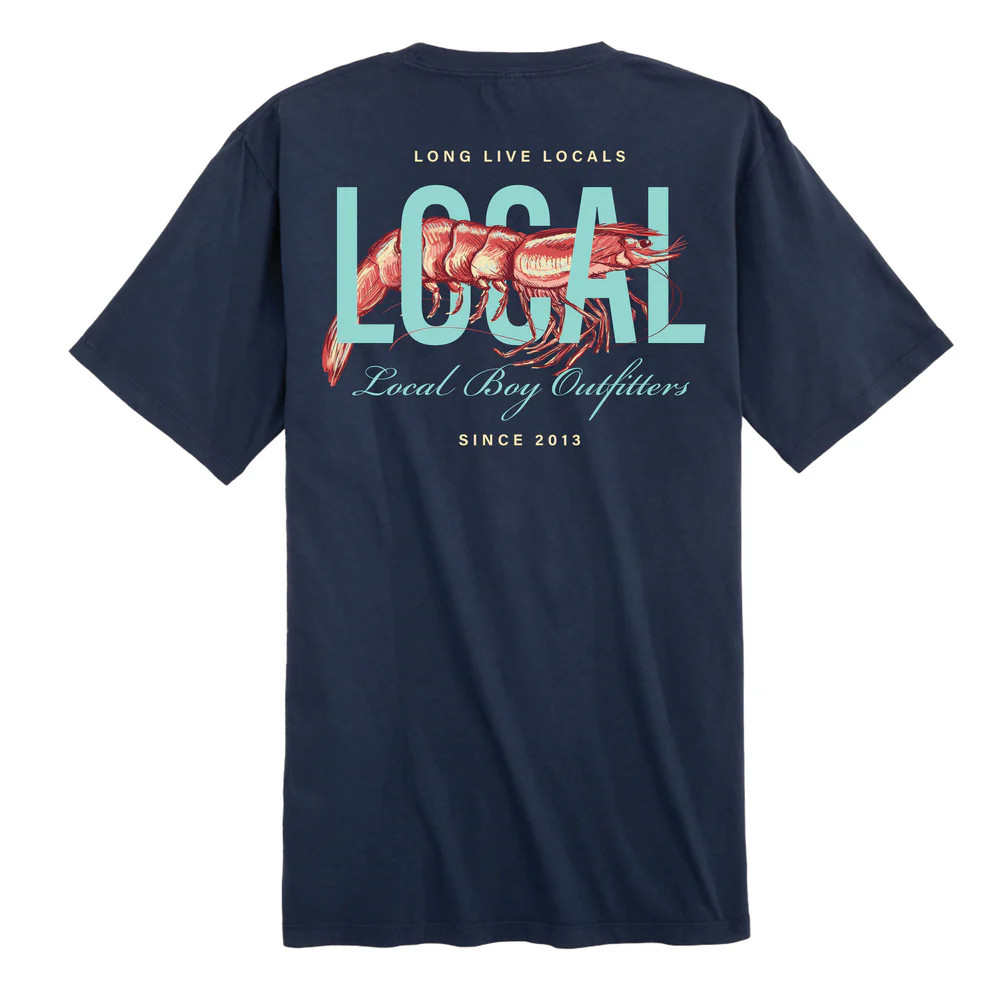 Shrimpy SS Tee | Coastal Shrimp Graphic T-Shirt