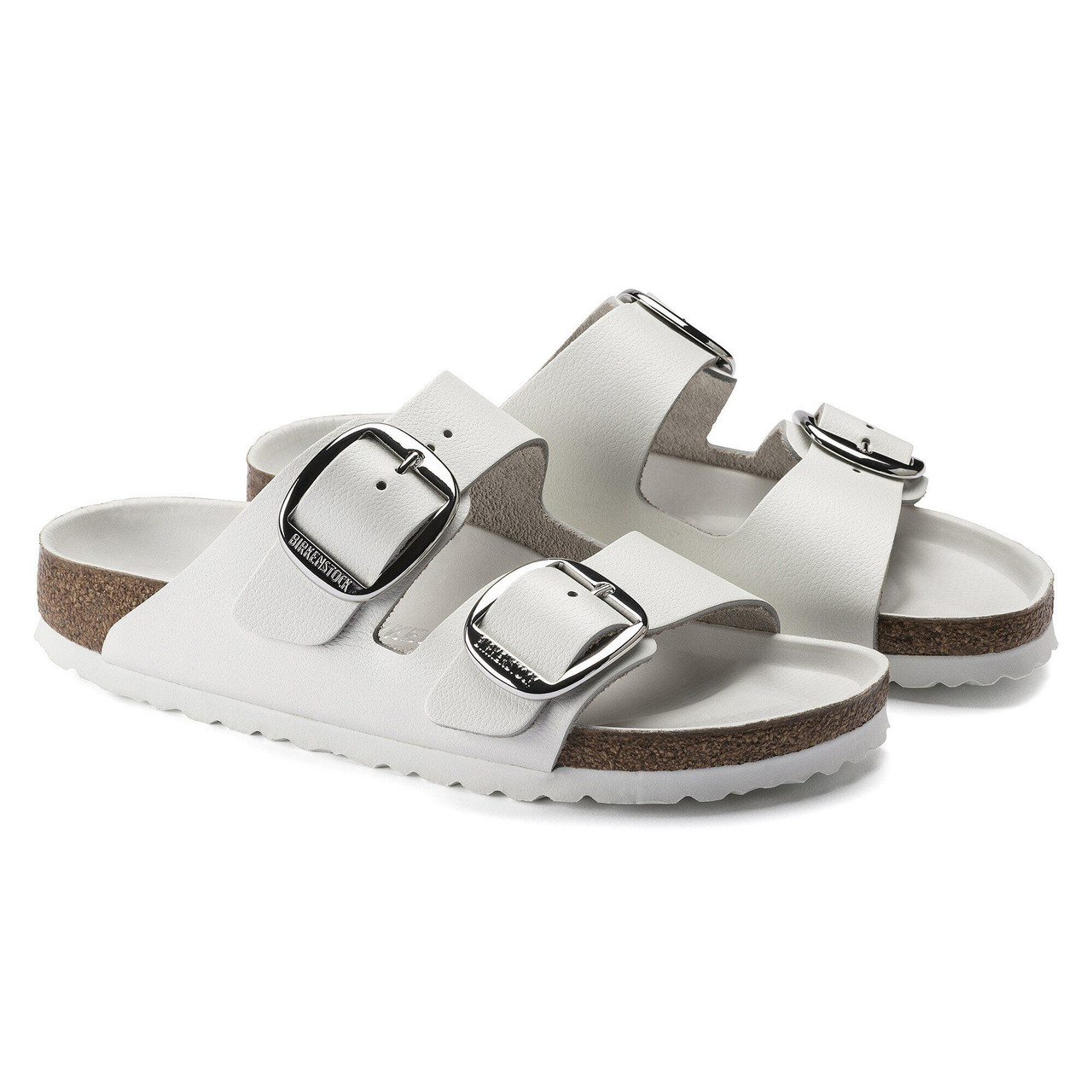 Arizona Big Buckle Leather - White - Regular/Wide - Coastal Outfitters