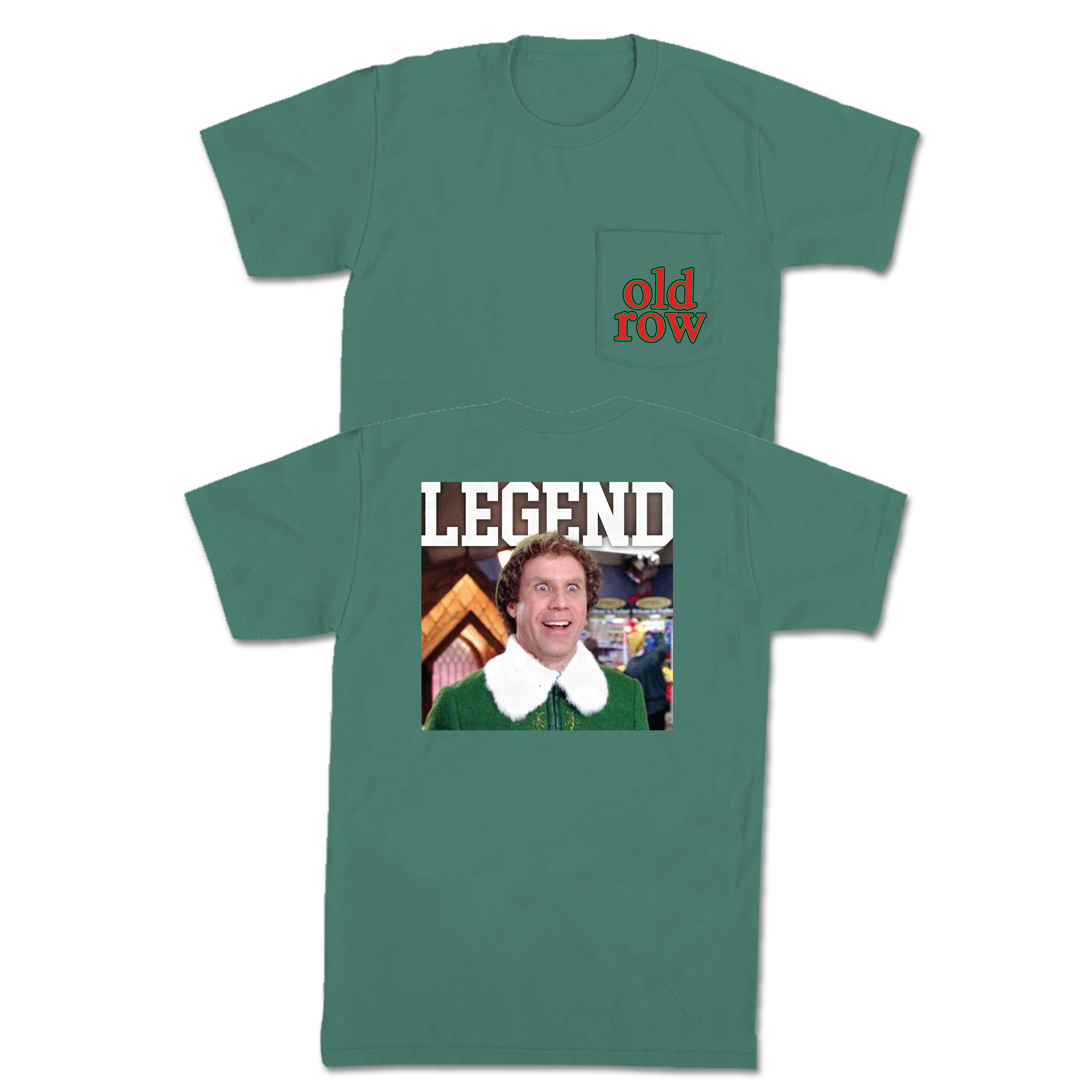 Old Row - Old Row Retro Can Pocket Tee- Blue main image 0