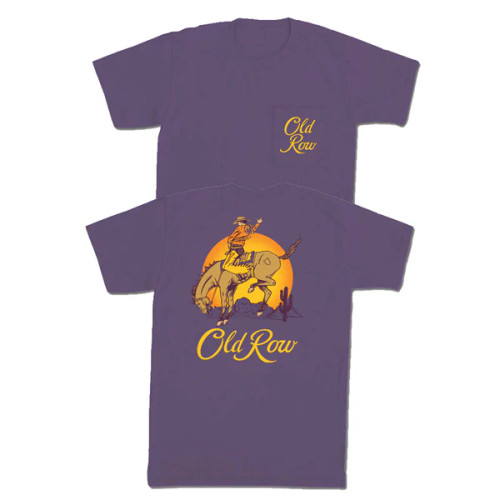 Old Row Crown Cowboy Pocket Tee