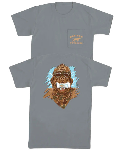 GBC Retro Can Camo Pocket Tee