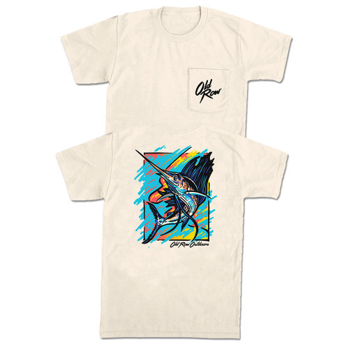 Neon Outdoors Sailfish Pocket Tee