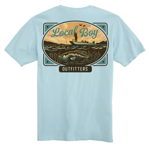 Jon Boat Plate SS Tee