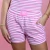 Stripe Monochrome Short