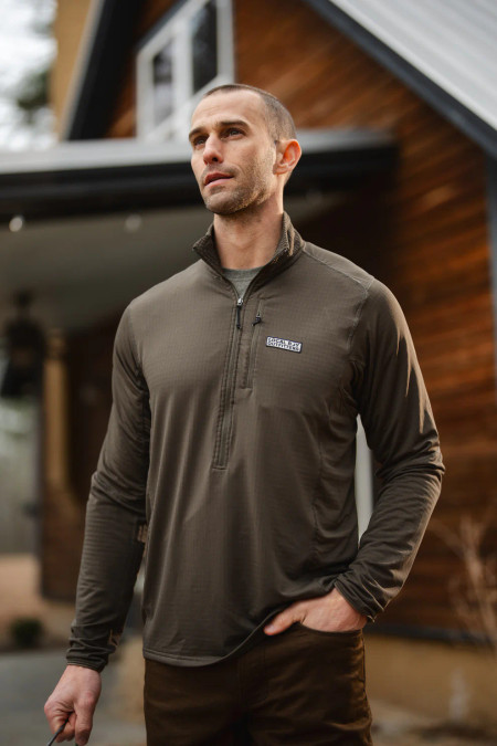 Waffle Half Zip – Classic Southern Comfort by Local Boy Outfitters