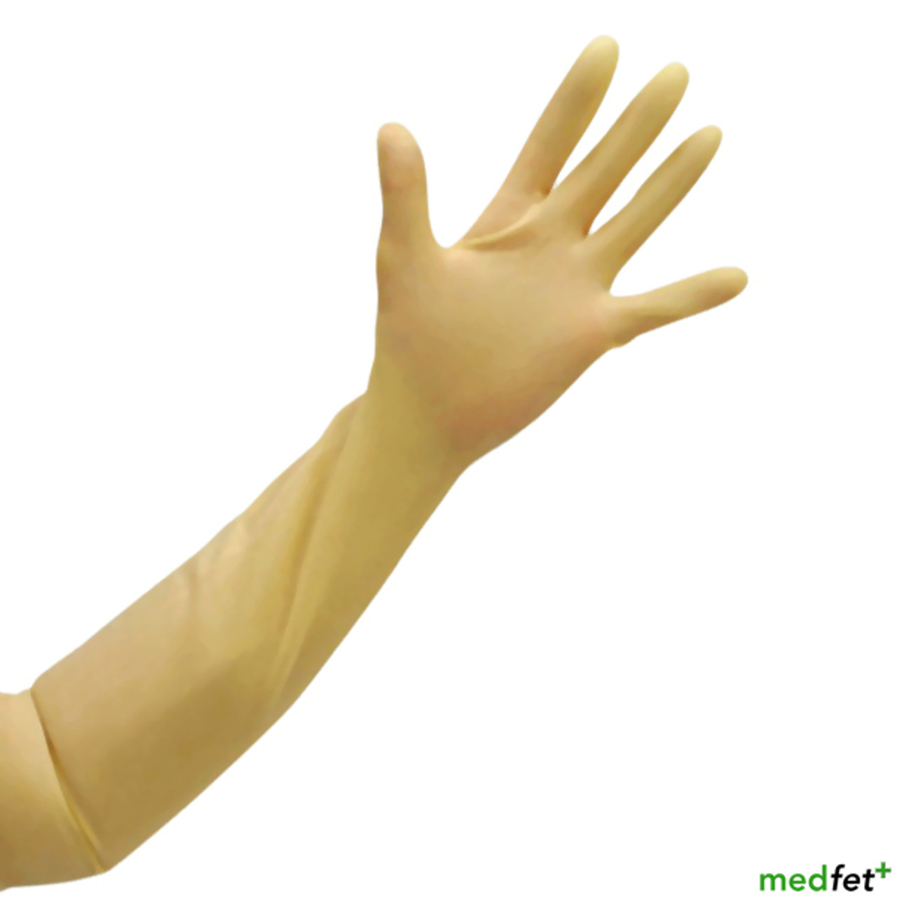 arm length latex gloves