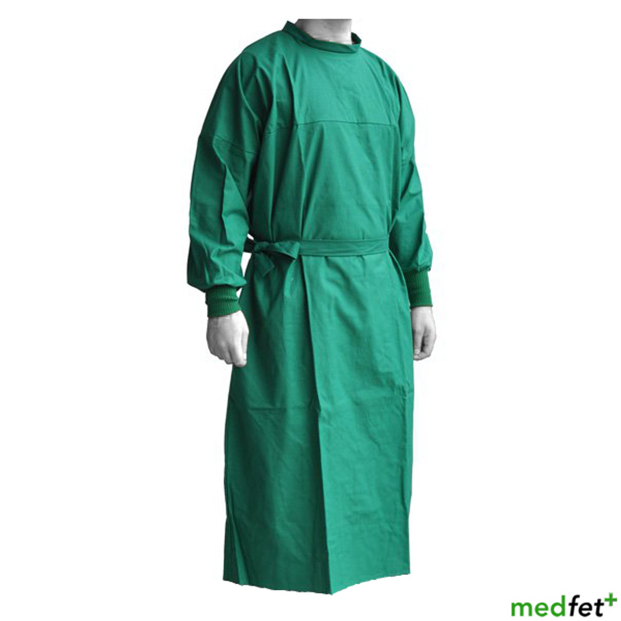 AAMI Level 3 Velcro Standard Reusable Surgical Gown – La Forma Med