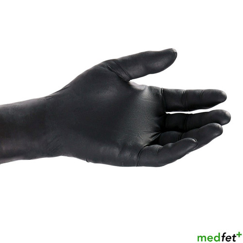 Latex Exam Gloves - Black