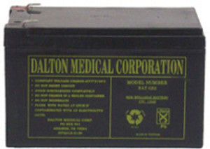 12V, 12AH Battery, 5 15/16" x 3 7/18" x 3 5/8", Wt 9 lbs 12V, 12AH Battery, 5 15/16" x 3 7/18" x 3 5/8", Wt 9 lbs