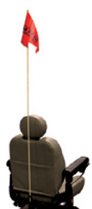 Adapter for Safety Flag on Powerchair or Scooter.  PC-FLAGADP