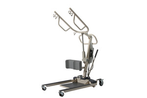 Electric Stand Assist Lifter, with Height adjustable leg cushion, Double lockable roller caster, Rechargeable battery , Anti-slip foot stand, weight capacity:400 LBS. PL-DAL400ESA Electric Stand Assist Lifter, with Height adjustable leg cushion, Double lockable roller caster, Rechargeable battery , Anti-slip foot stand, weight capacity:400 LBS. PL-DAL400ESA