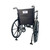 18" Heigh strength lightweight wheelchair with adjustable height arm, swing back arm, footrests , anti-tippers ,Weight limit:250lbs