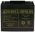 12V, 22AH Battery, 7 1/16" x 2 15/16" x 6½", Weight:15 lbs. BAT-1222