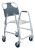 Rolling shower commode transfer chair BS-SCM250W
