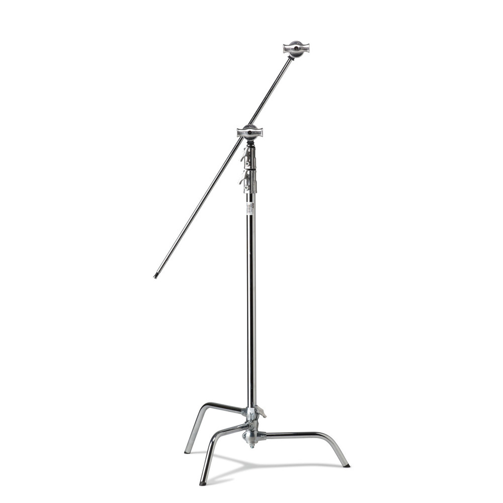 KS703512 40 Master C-Stand with Sliding Leg, Silver