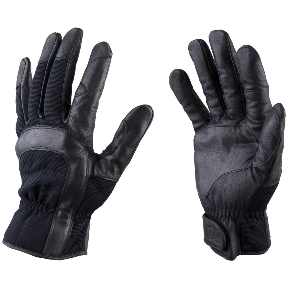 Goatskin Leather Riding Work Gloves, Medium