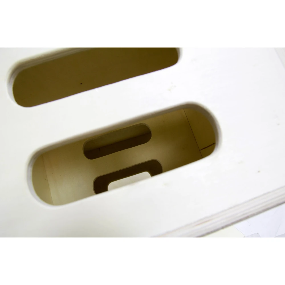 Kupo 4-in-1 Nesting Apple Box Set - Includes 1 each Pancake, Quarter, Half, and Full Apple Box (Open Box)