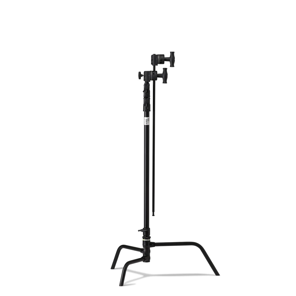 Kupo 40in Master C-Stand with Turtle Base Kit (Stand 2.5in Grip Head & 40in Grip Arm with Hex Stud) - Black (Open Box)