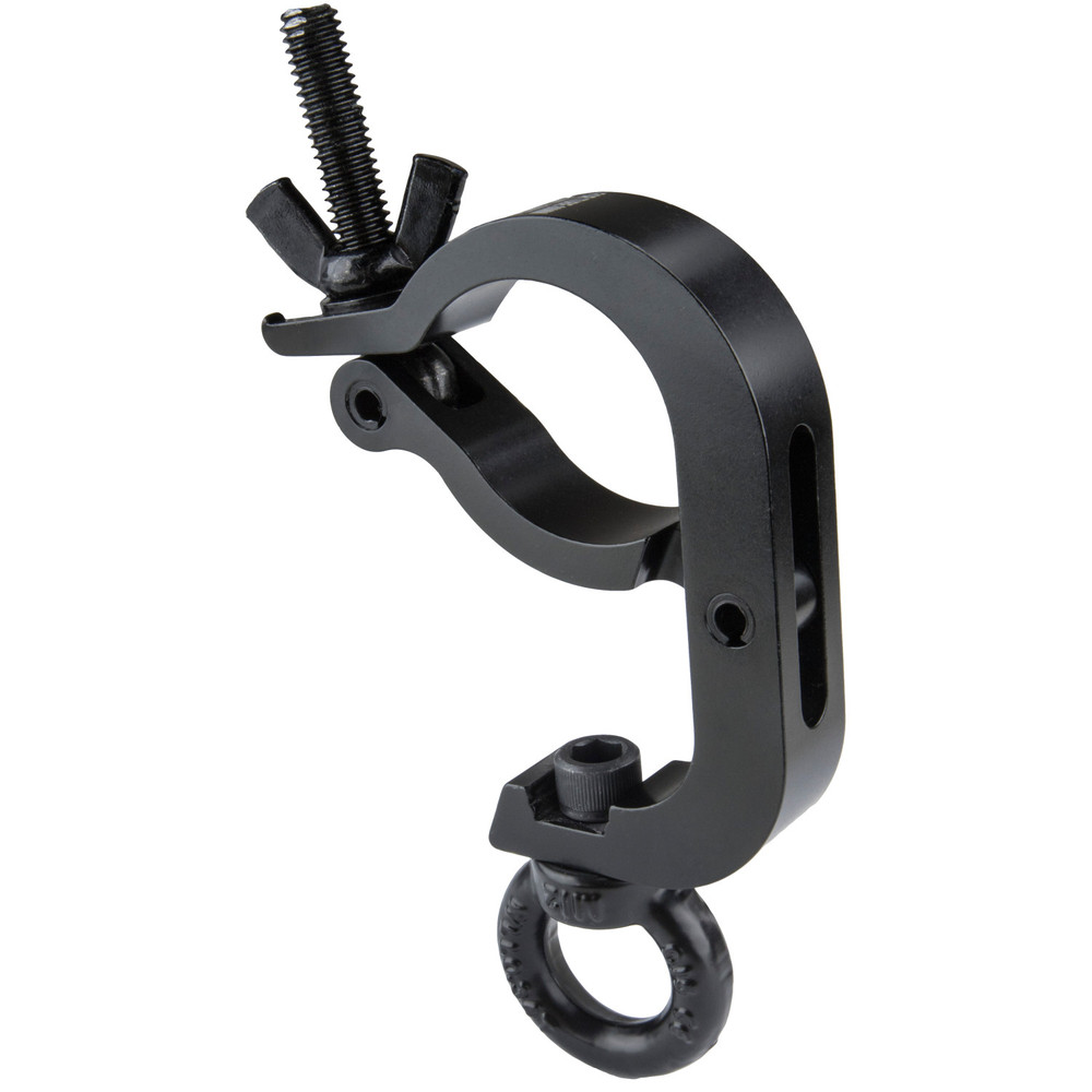 Kupo Slim Handcuff Clamp with Eye Ring for 60mm Tube - Black