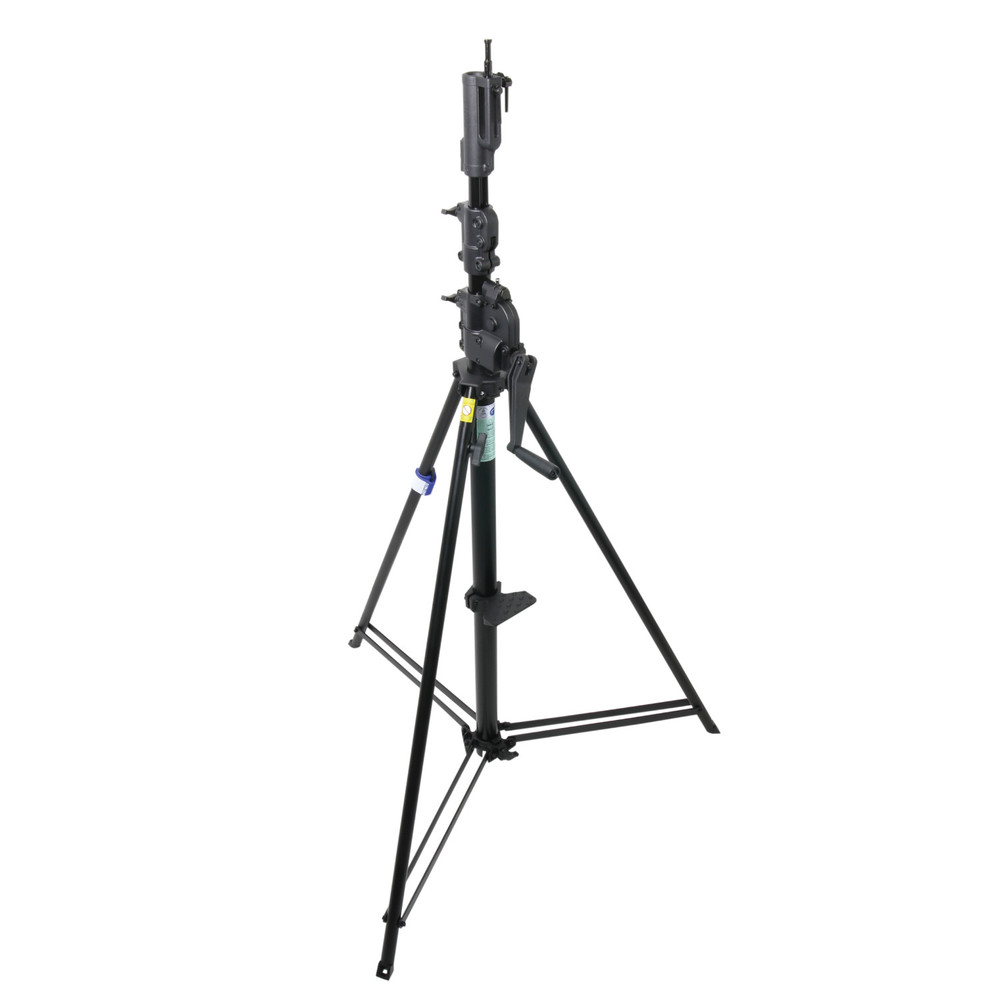 KS401111 12ft Steel Black Wind-Up Stand | Kupo