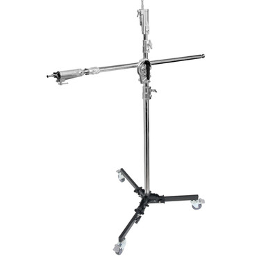 Kupo Lowboy Junior Roller Studio Stand, 55 lbs Capacity, 47 Maximum Height