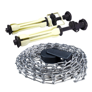 Kupo Background Paper Drive Set with Gray Metal Chain