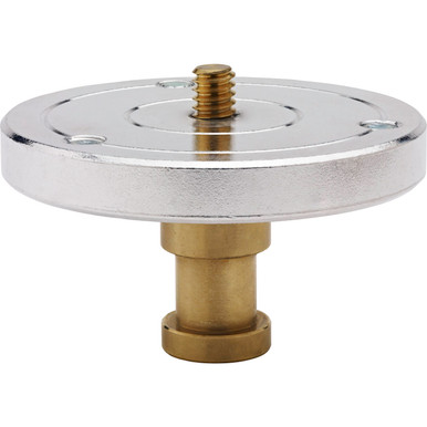 Kupo 1/4in-20 Threaded Mounting Plate with Baby 5/8in (16mm) Stud