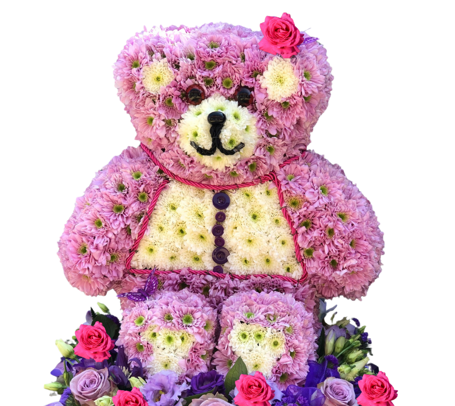 3D Sitting Teddy Bear
