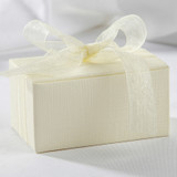 Ivory Truffle Favour Box Ivory Truffle Favour Box