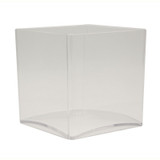 Square Acrylic Vase 12cm Square Acrylic Vase 12cm