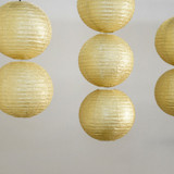 Gold Glittered Lantern Gold Glittered Lantern