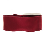 Burgundy Velvet Ribbon 63mm Burgundy Velvet Ribbon 63mm