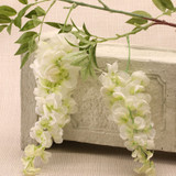Two Head Wisteria White 90cm Two Head Wisteria White 90cm
