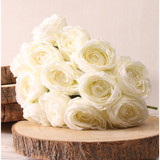 Tea Rose Bunch Cream 40cm Tea Rose Bunch Cream 40cm